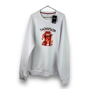 NWT Anta Klay Thompson Mens Sz 5XL Chinese New Year Sweatshirt Crewneck Pullover